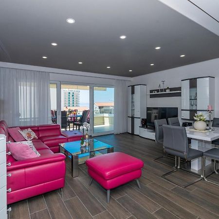 Luxury Apartment Purple Summer Sea View Makarska Kültér fotó