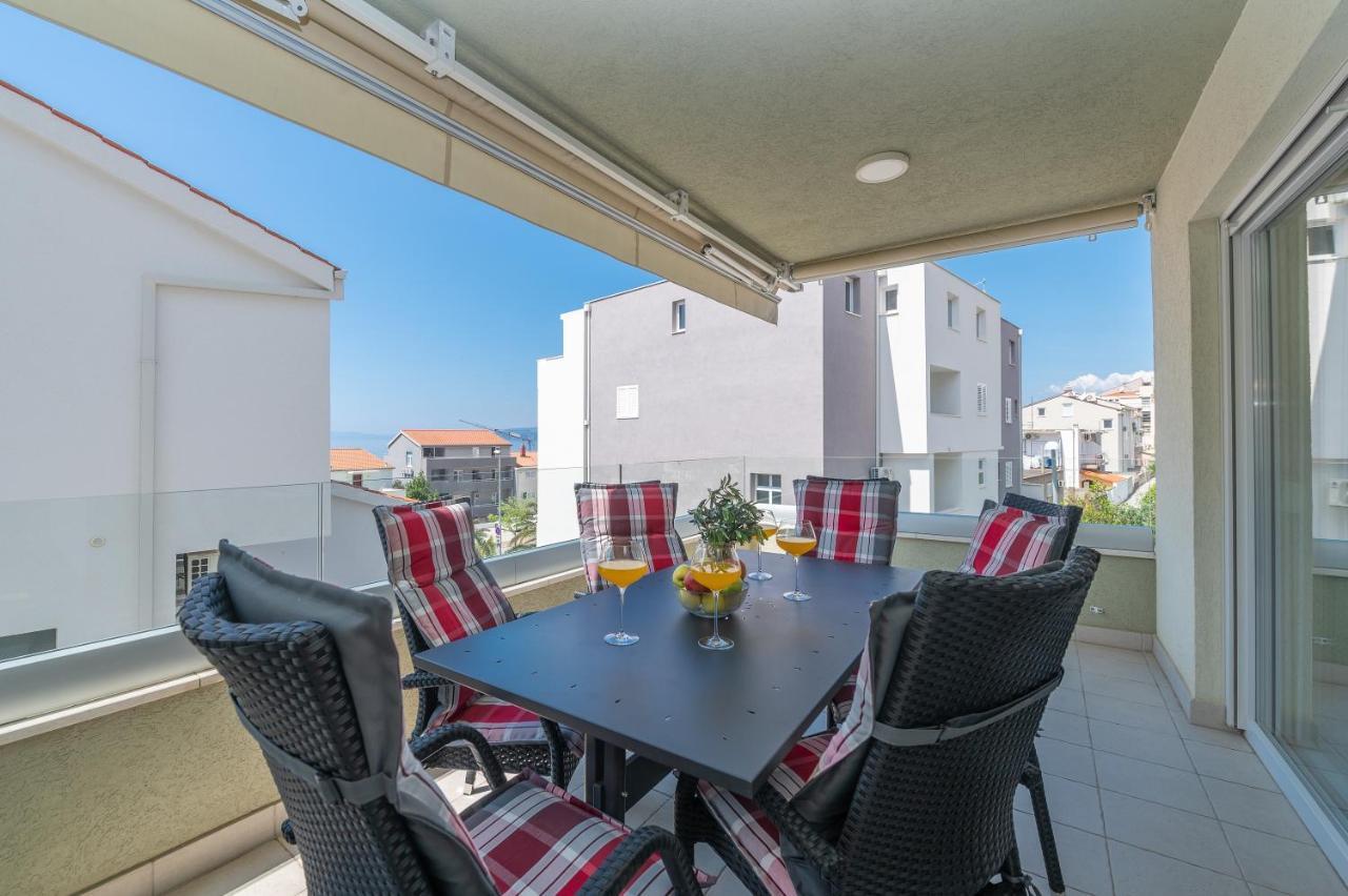 Luxury Apartment Purple Summer Sea View Makarska Kültér fotó